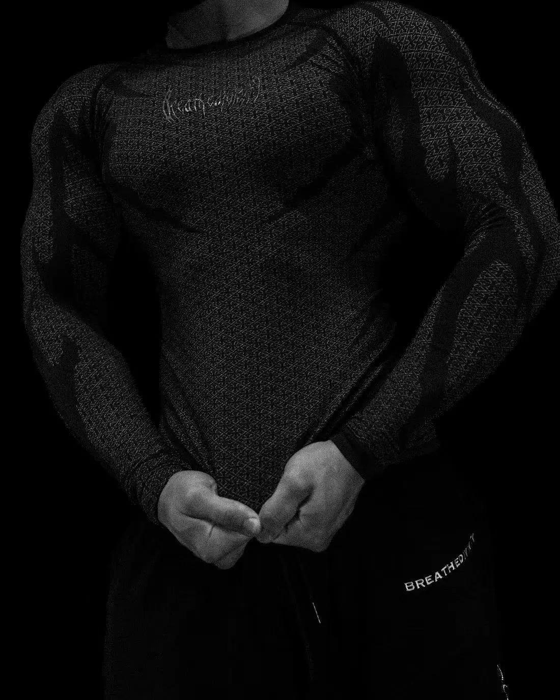 BreatheDivinity long-sleeve top TCQ-CX-23