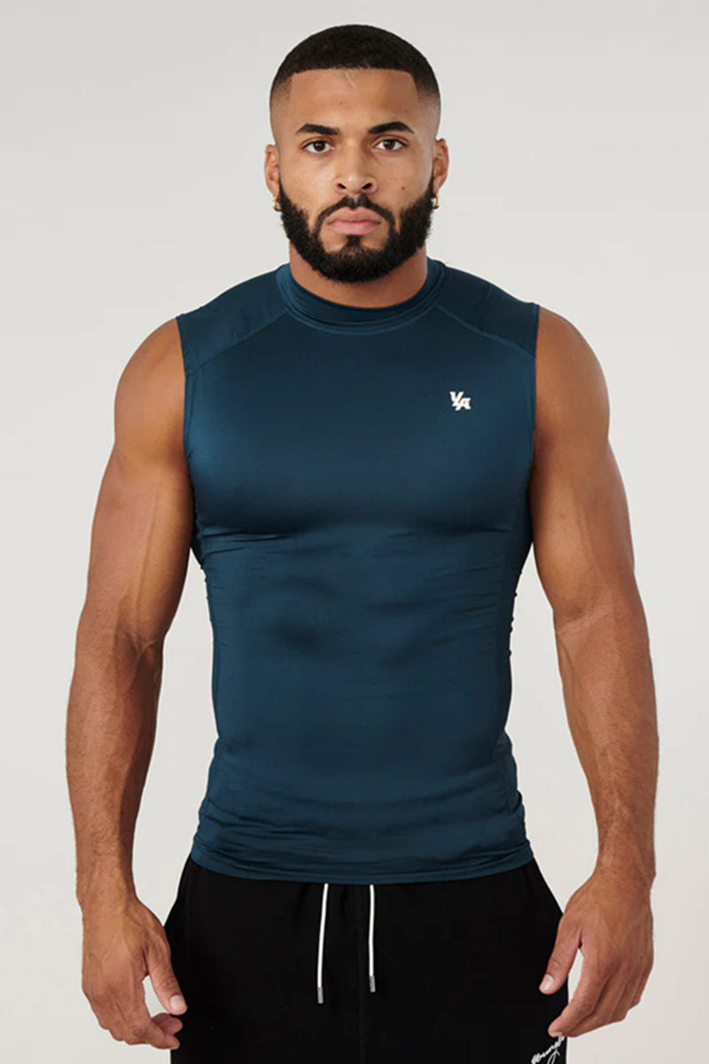 Peacock Blue YoungLA Tank Top - supplier BX-05