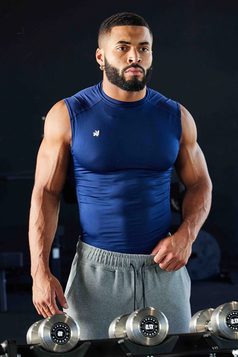 Blue YoungLA Tank Top - supplier BX-05