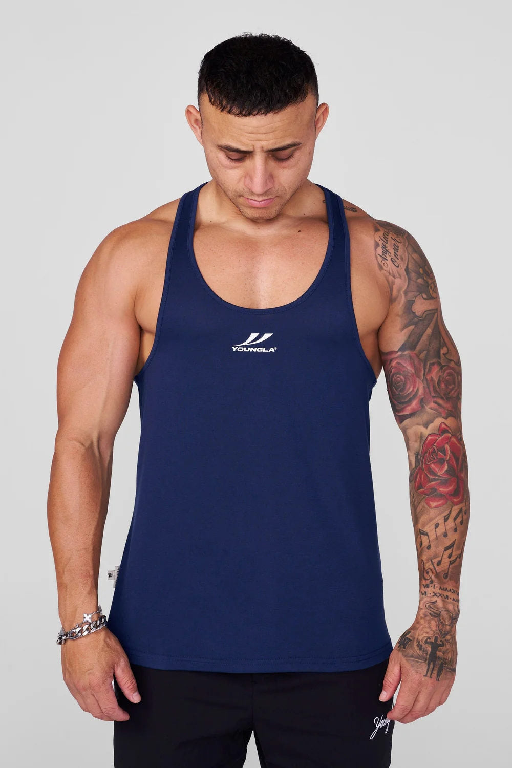 Blue YoungLA Tank Top - supplier BX-06