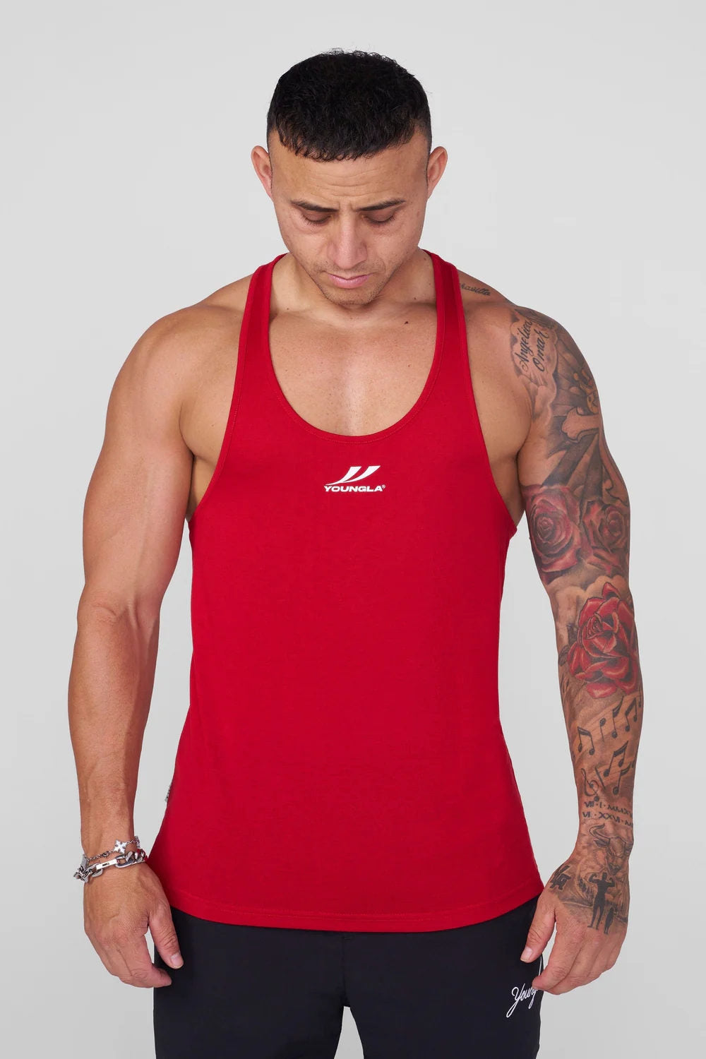 Red YoungLA Tank Top - supplier BX-06