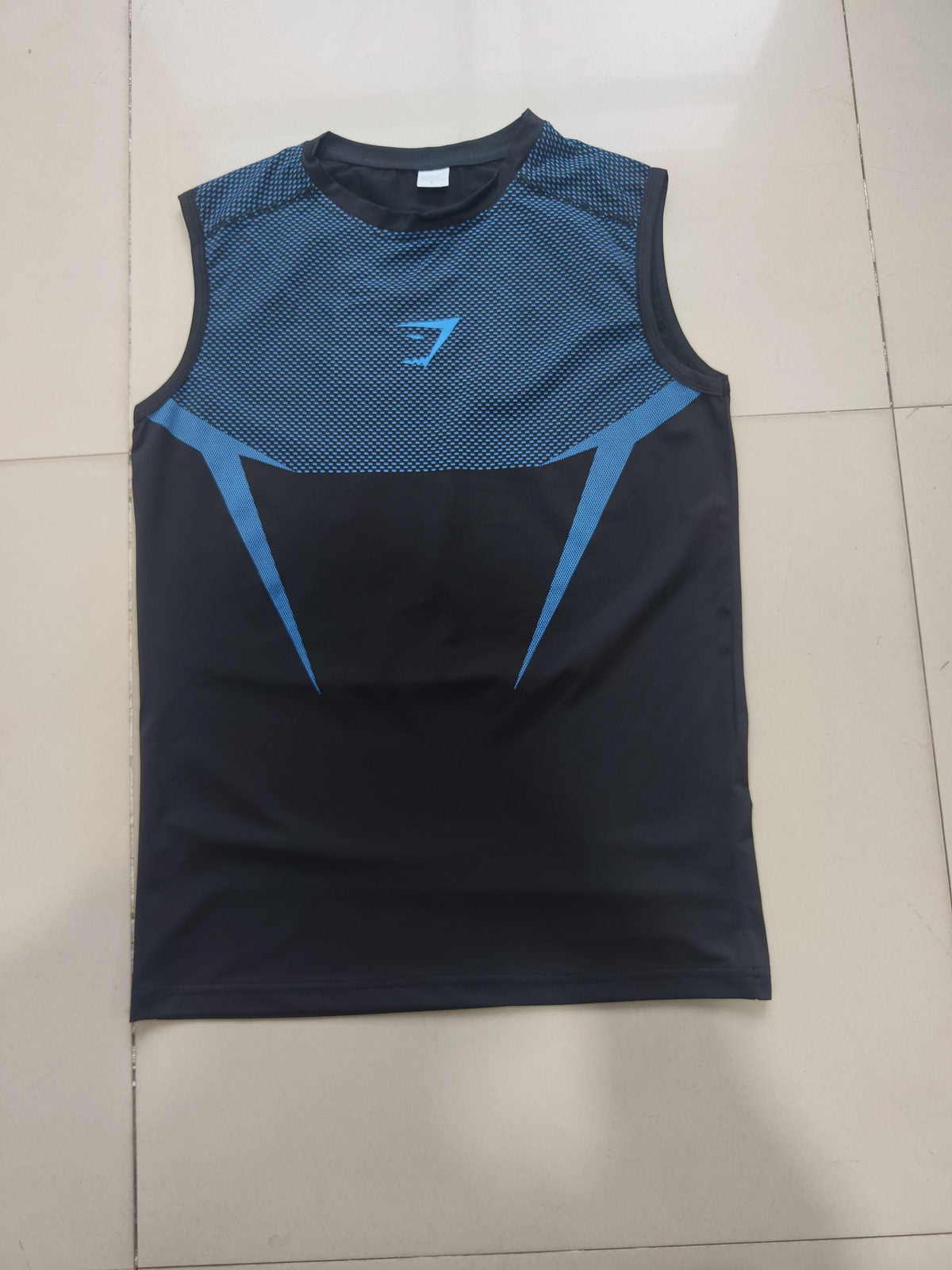 Black / Blue Gymshark Tank Top - supplier BX-10