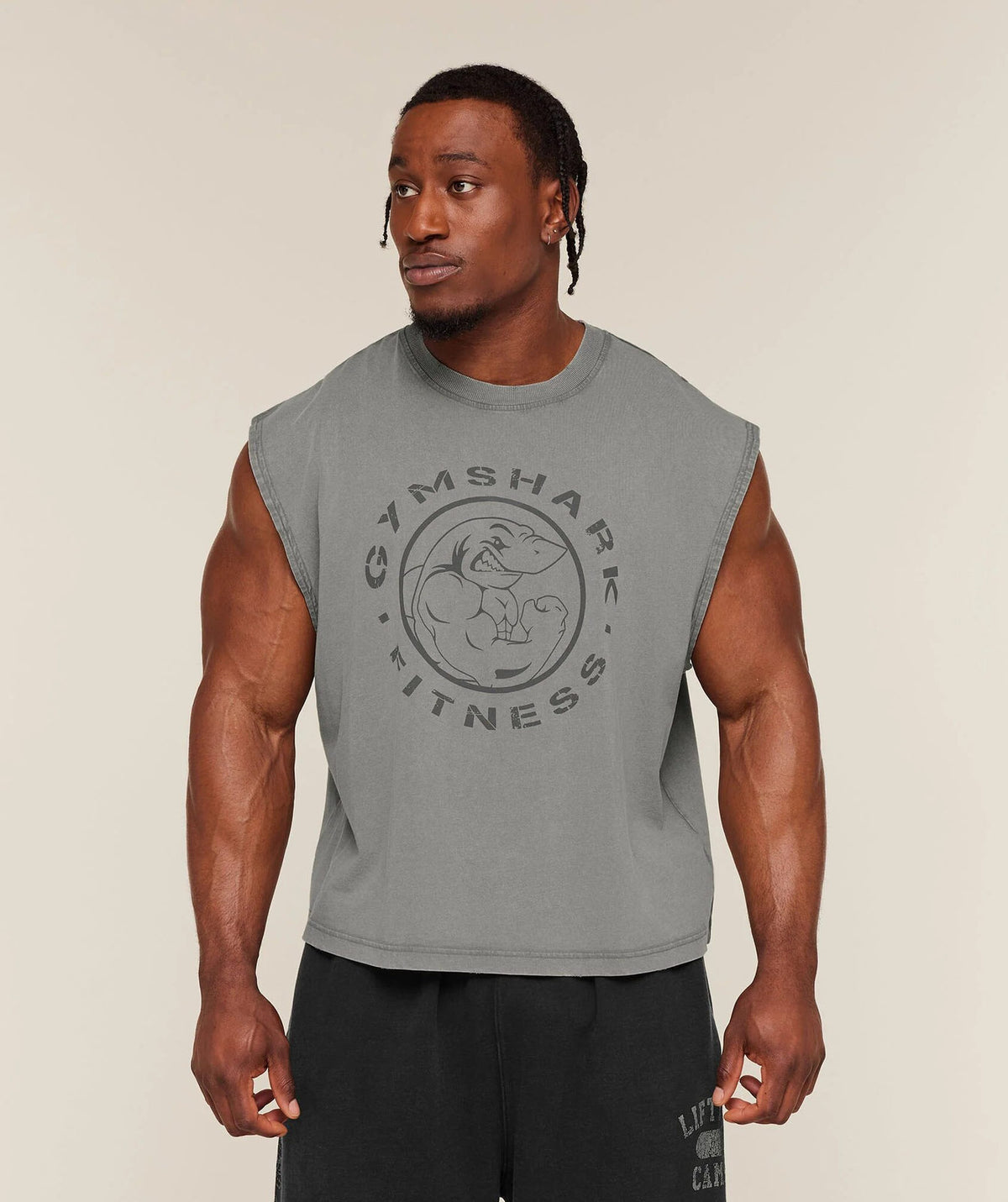 Gray Gymshark Tank Top - supplier BX-12