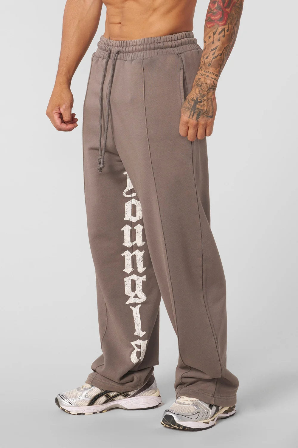 Brown YoungLA Pants - supplier CK-08