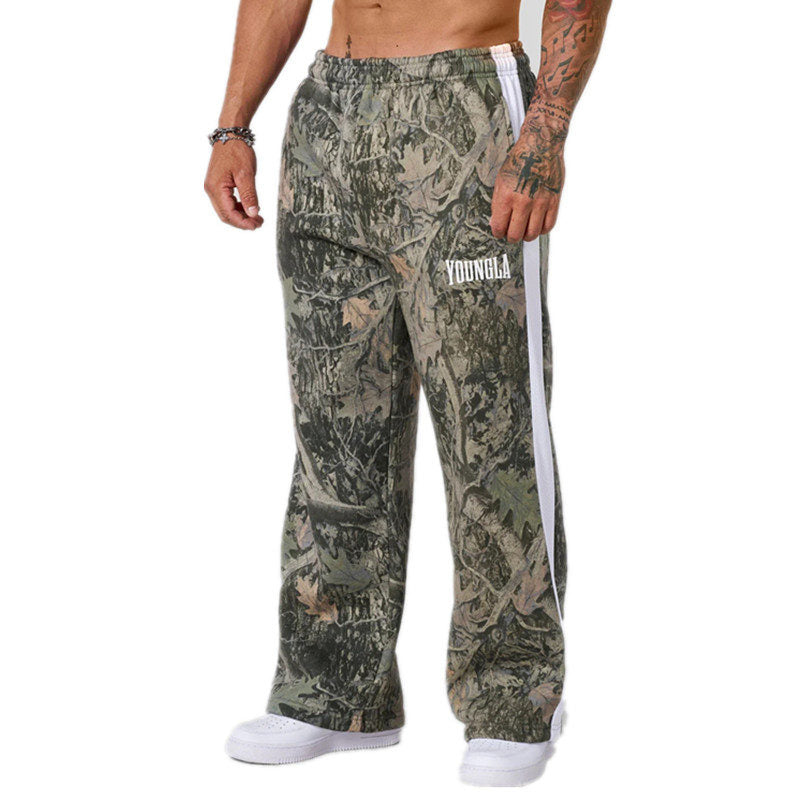 Army Green Camo YoungLA Camo Pants - supplier CK-09