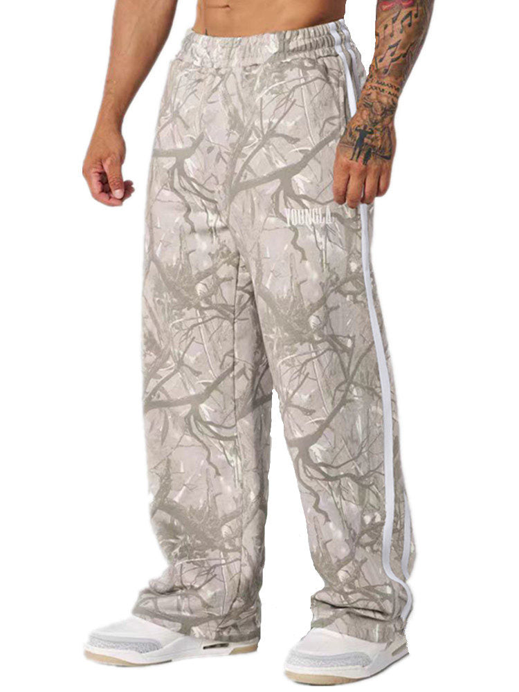 Light Gray Camo YoungLA Camo Pants - supplier CK-16