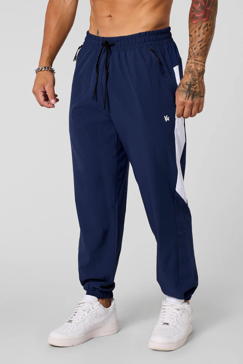 Navy YoungLA Camo Pants - supplier CK-23