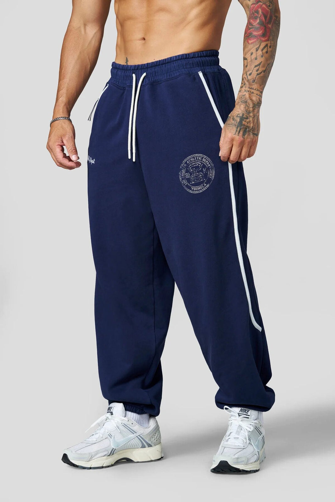Navy YoungLA Pants - supplier CK-26