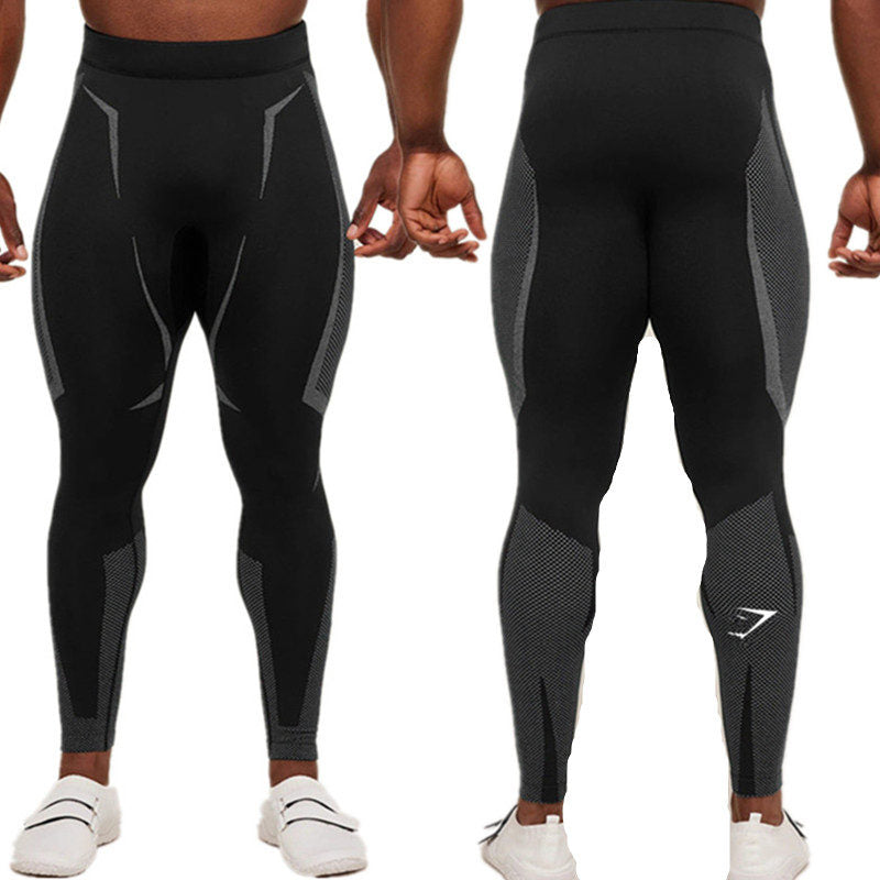 Black / Off-White Print Gymshark Training Leggings - supplier CK-29