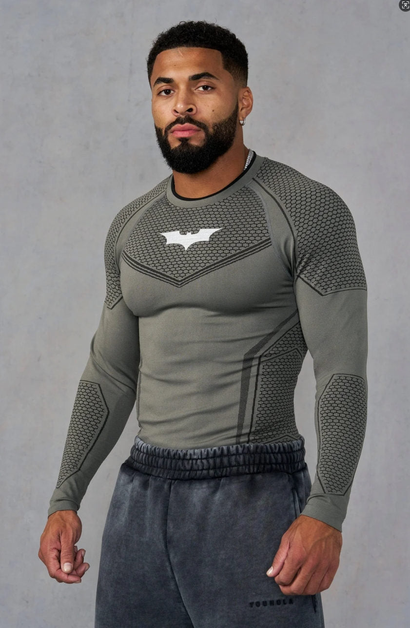 Army Green YoungLA Long-Sleeve Top - supplier CX-06