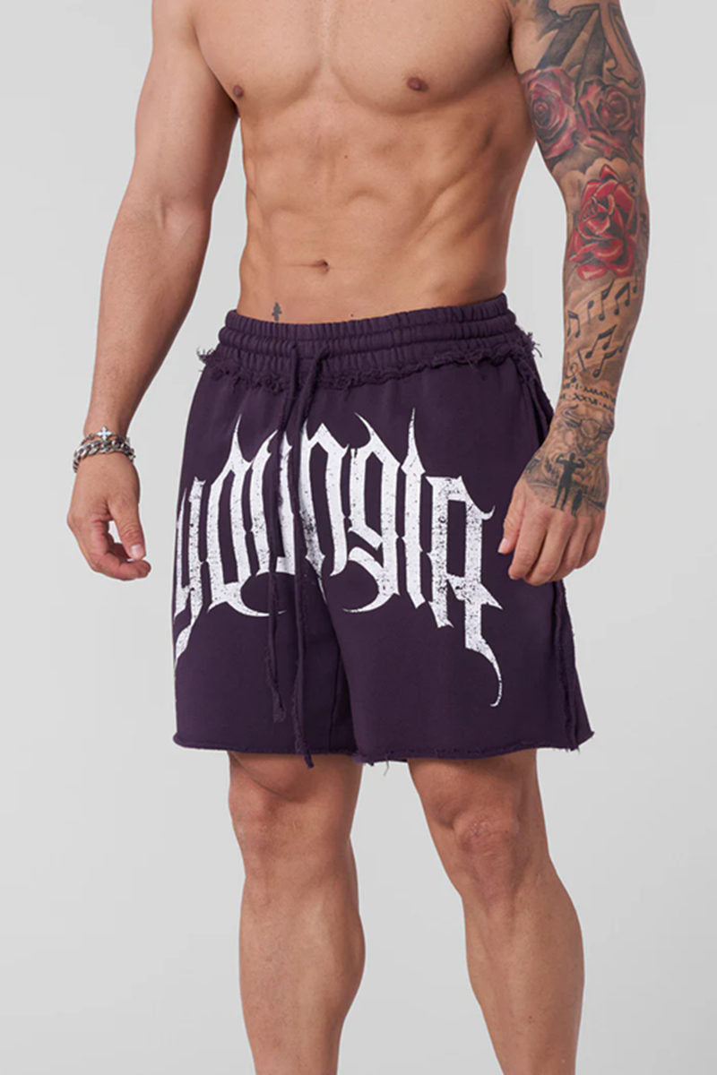 Purple YoungLA Shorts - supplier DK-13