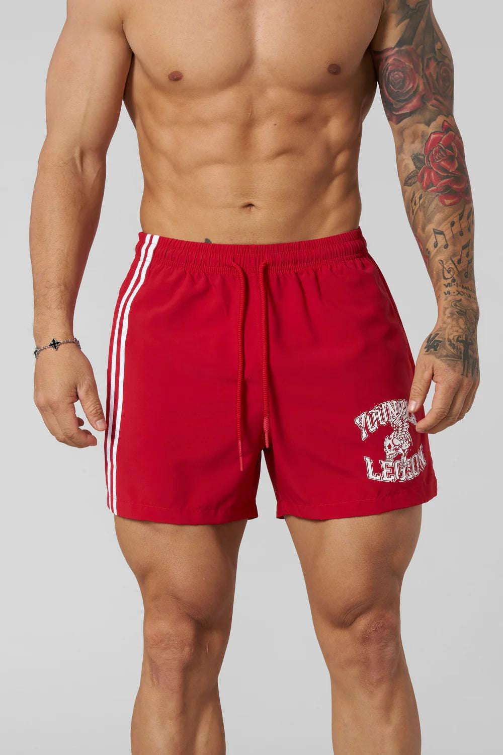 Red YoungLA Shorts - supplier DK-15