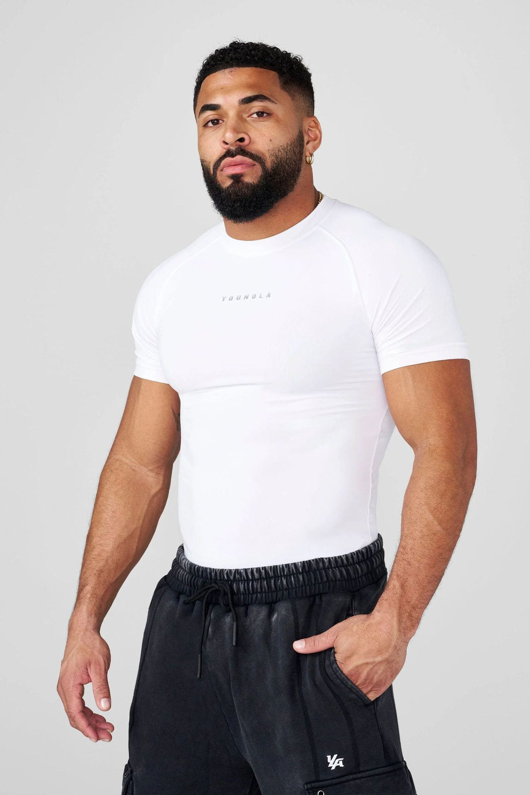 White YoungLA T-Shirt - supplier TX-04