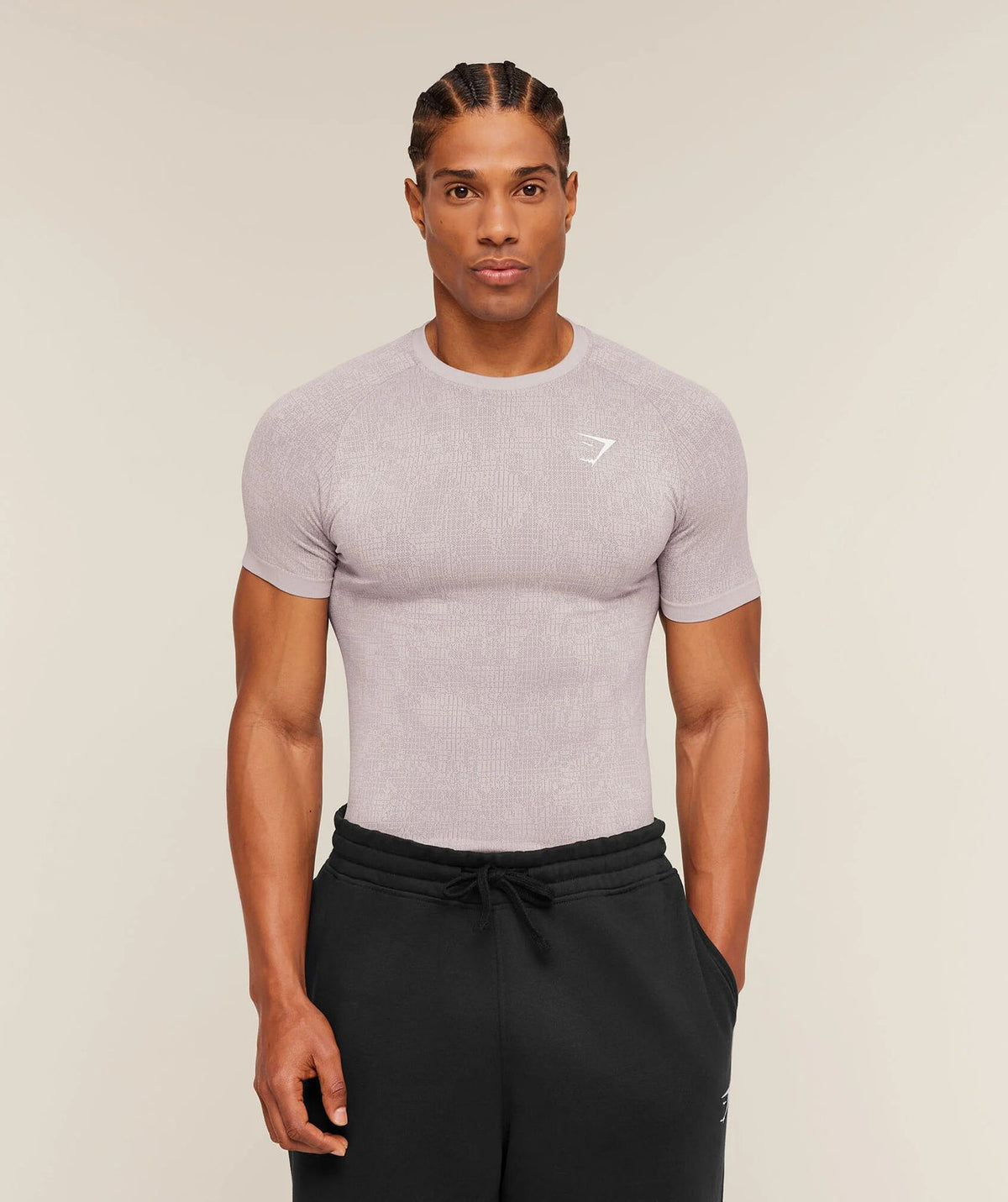 Light Gray Gymshark T-Shirt - supplier TX-25