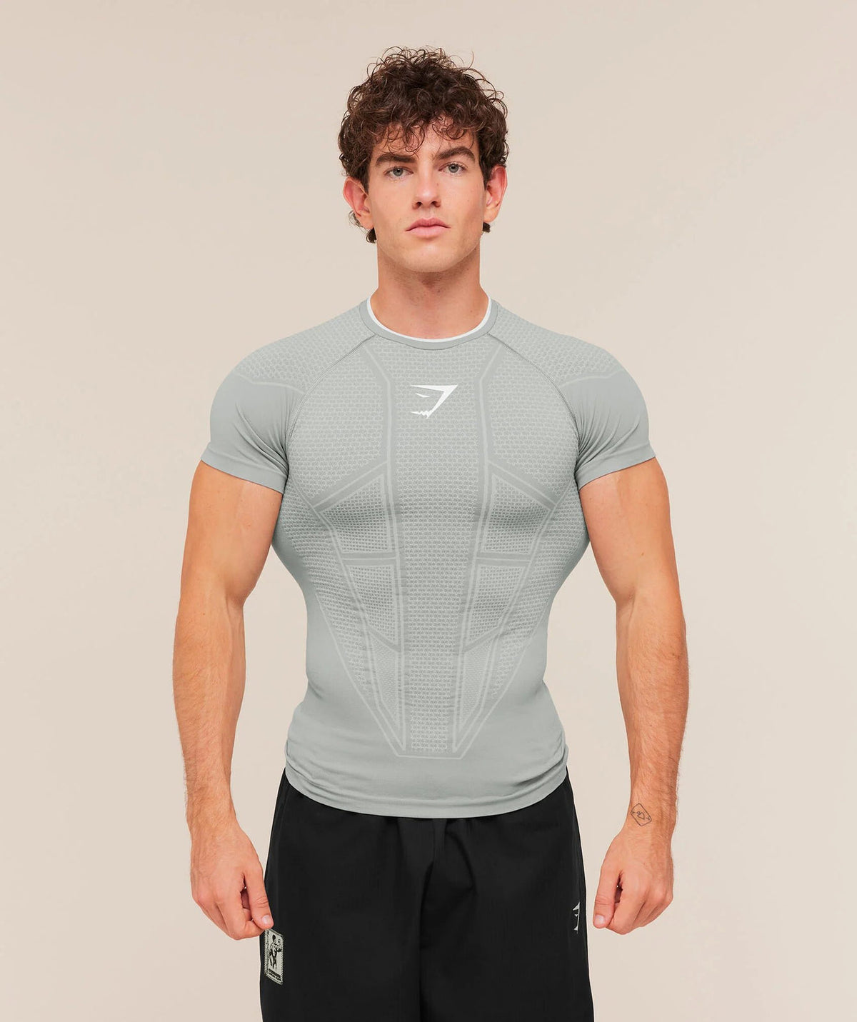 Light Gray Gymshark T-Shirt - supplier TX-26