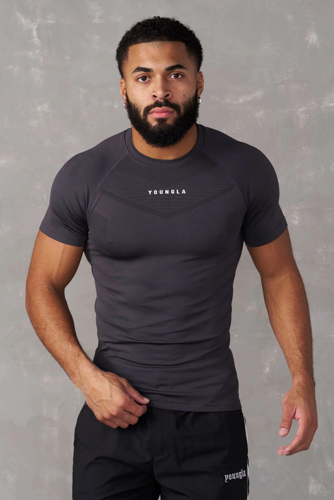 Black YoungLA T-Shirt - supplier TX-28