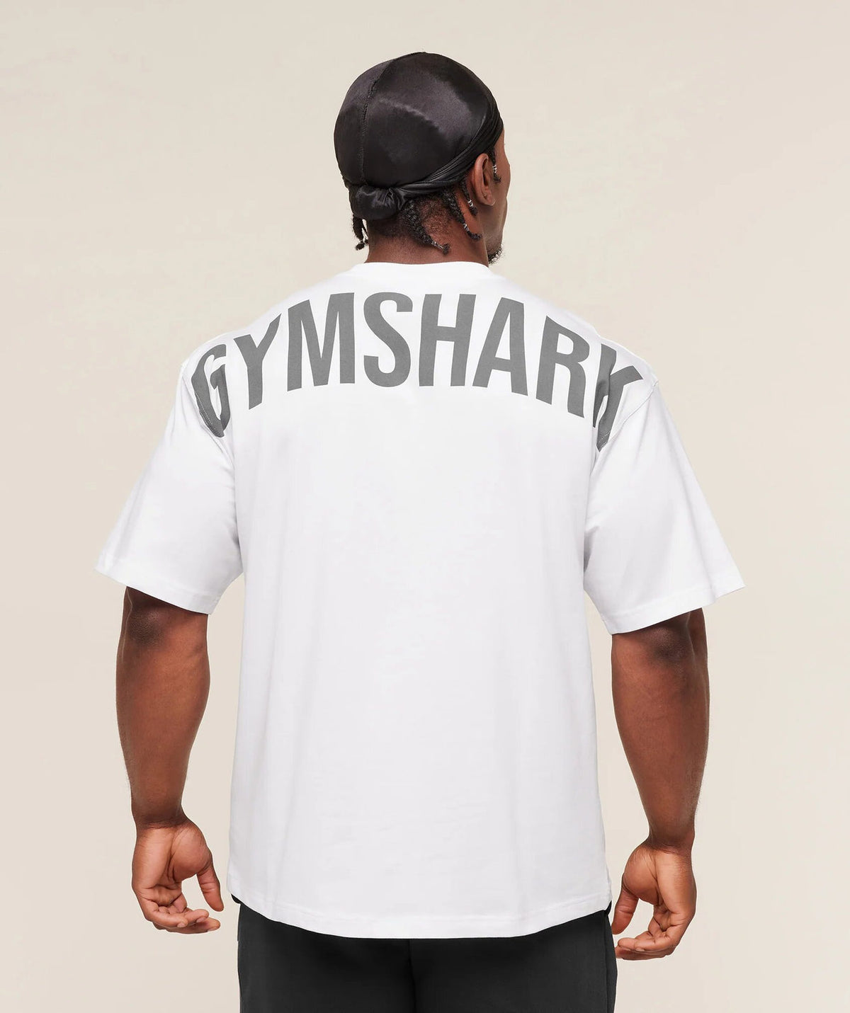 White Gymshark T-Shirt - supplier TX-30