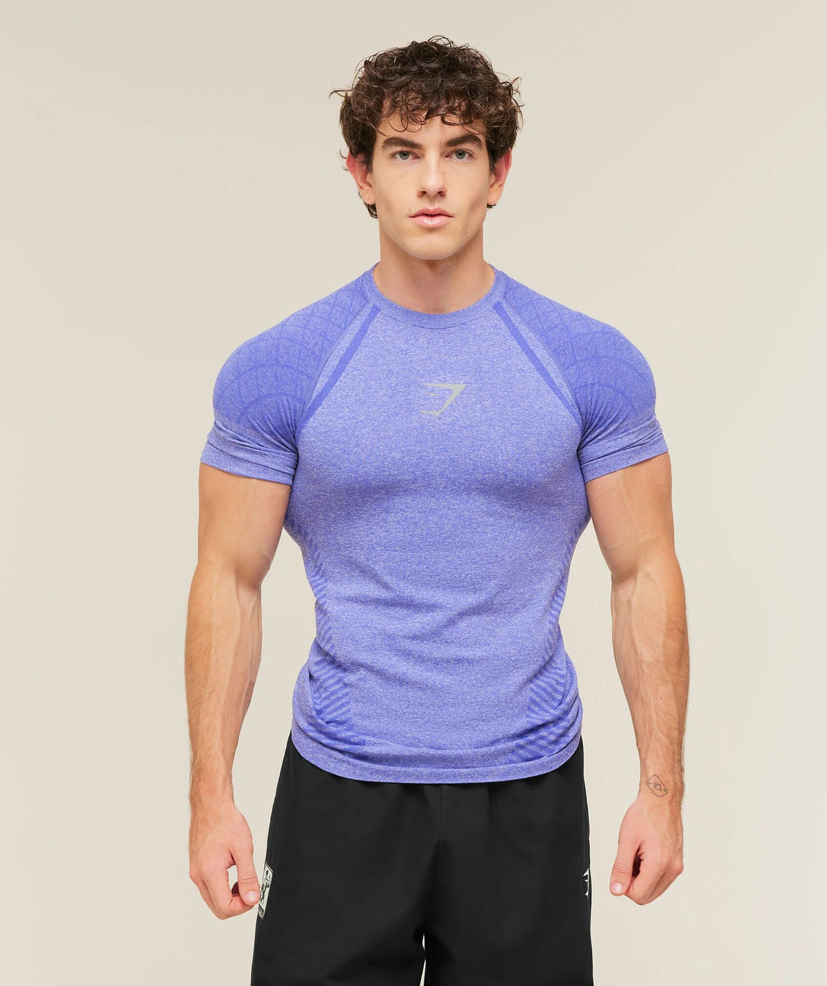 Blue-Purple Gymshark T-Shirt - supplier TX-31