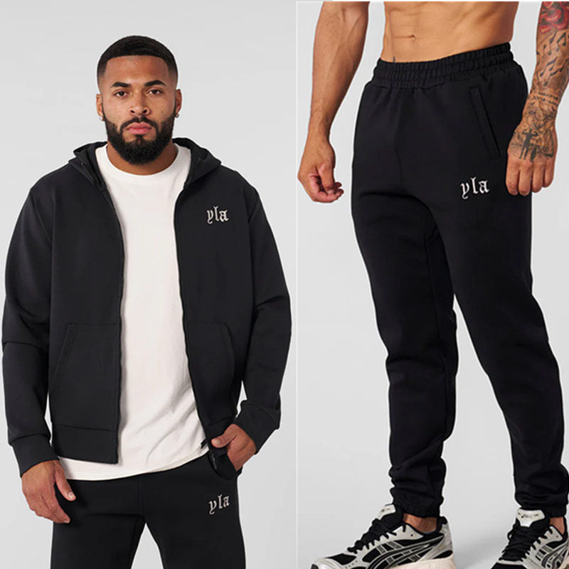 Black YoungLA Two-piece Set - supplier TZ-16