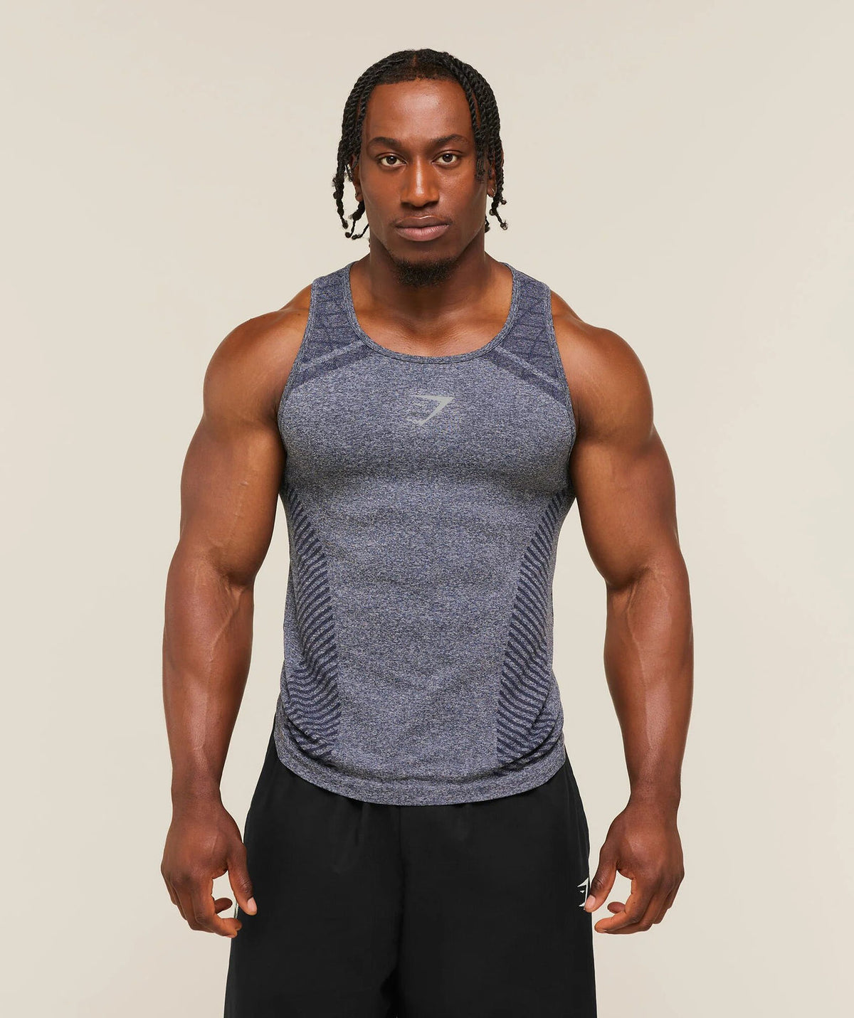 Dark Gray Gymshark Tank Top - supplier BX-15