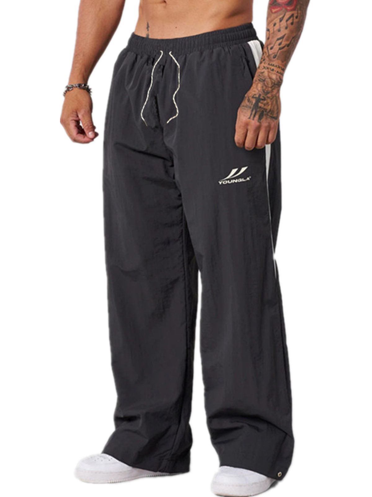 Dark Gray YoungLA Pants - supplier CK-06