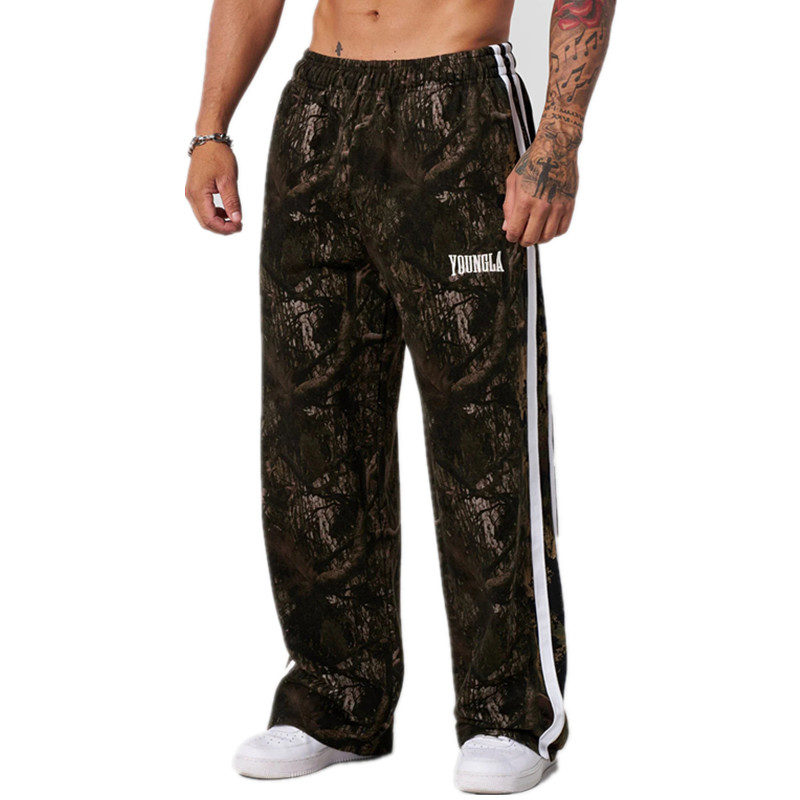 Black Camo YoungLA Camo Pants - supplier CK-16
