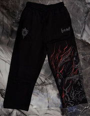 Black / Red Print