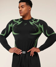 Black / Green