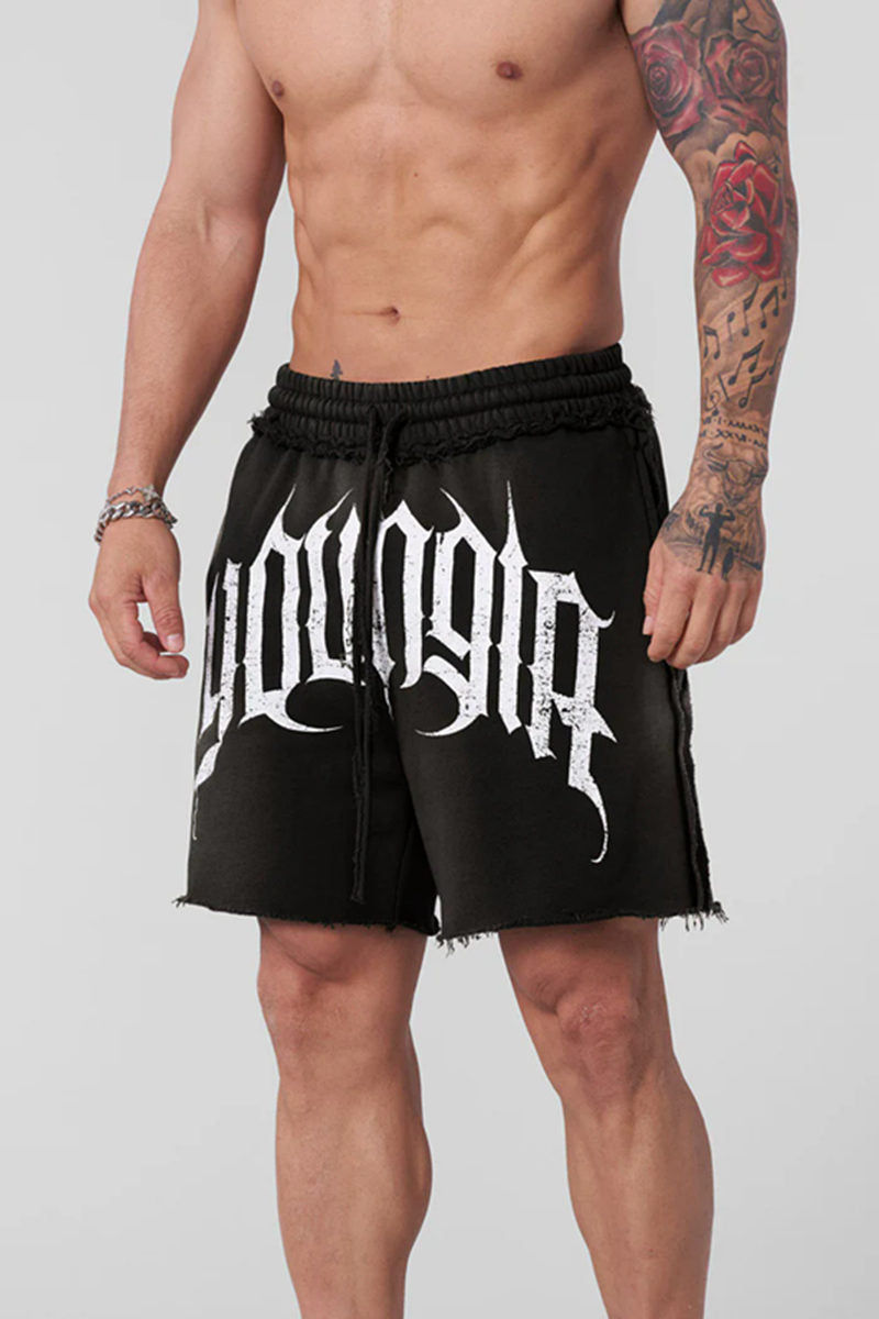 Black YoungLA Shorts - supplier DK-13