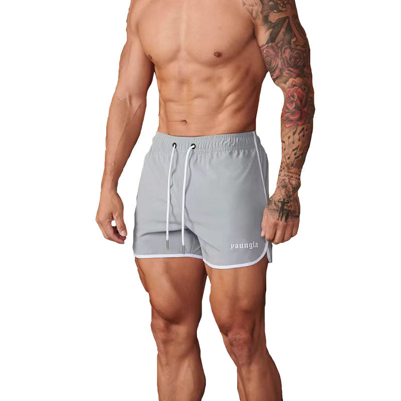 Gray YoungLA Shorts - supplier DK-32
