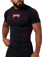 Black / Red Print