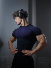Black / Purple Print
