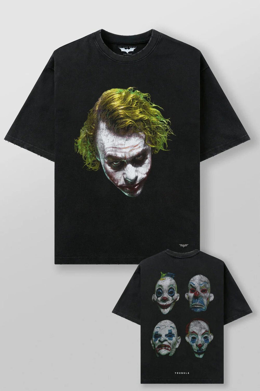 Black / Joker Graphic YoungLA Graphic T-Shirt - supplier TX-21