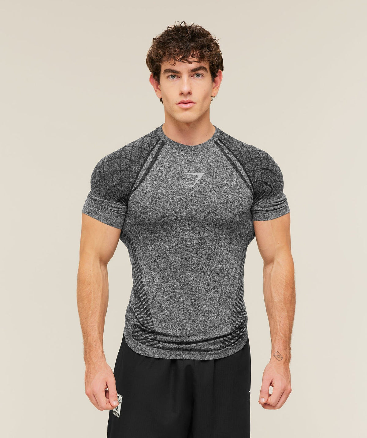 Light Gray Gymshark T-Shirt - supplier TX-31