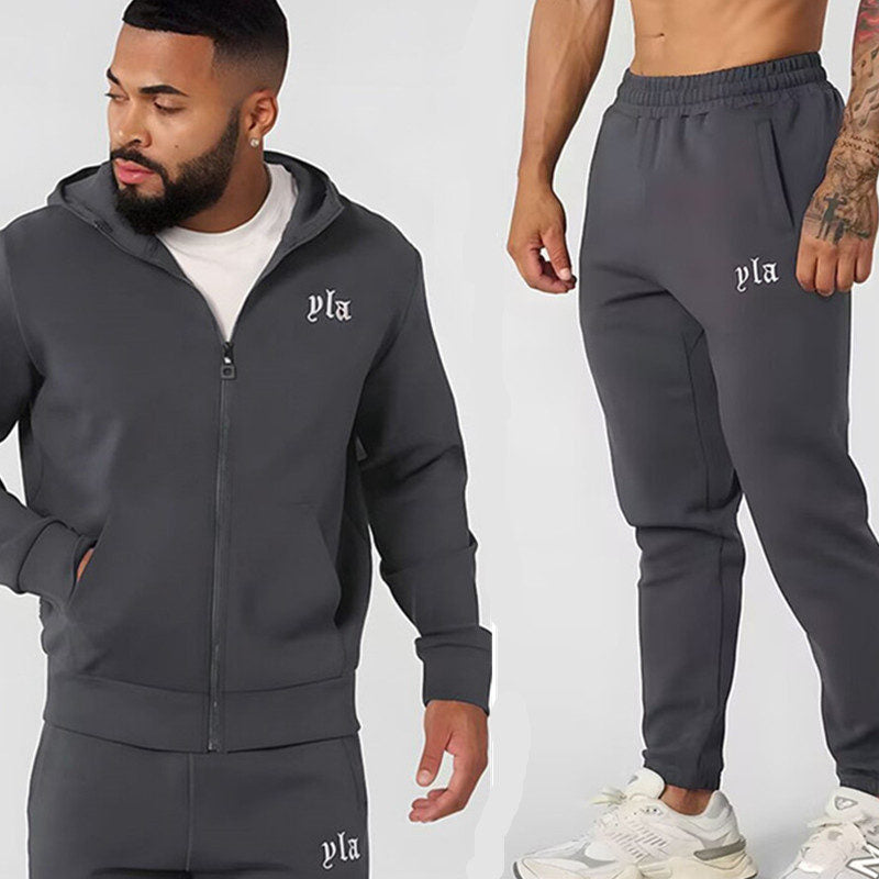 Dark Gray YoungLA Two-piece Set - supplier TZ-16
