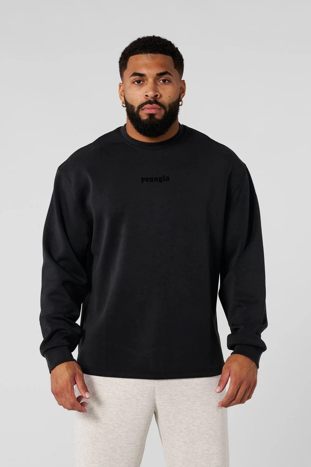 Dark Gray Gymshark Sweatshirt - supplier WY-03